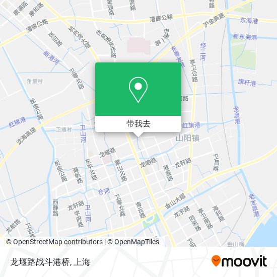 龙堰路战斗港桥地图