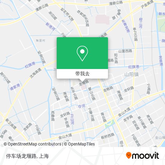停车场龙堰路地图