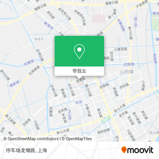 停车场龙堰路地图