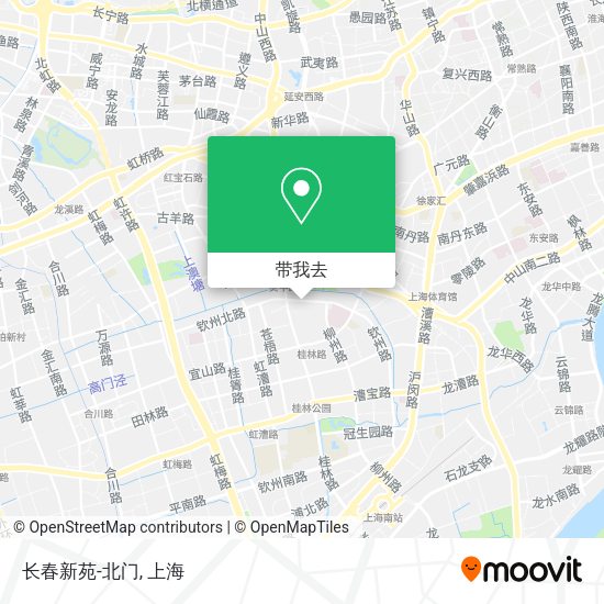 长春新苑-北门地图