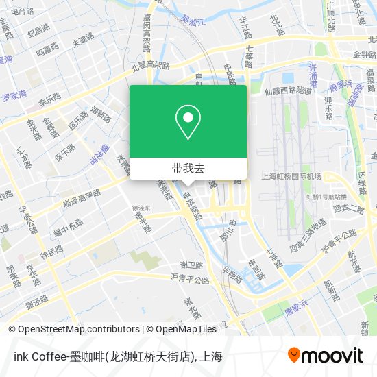 ink Coffee-墨咖啡(龙湖虹桥天街店)地图