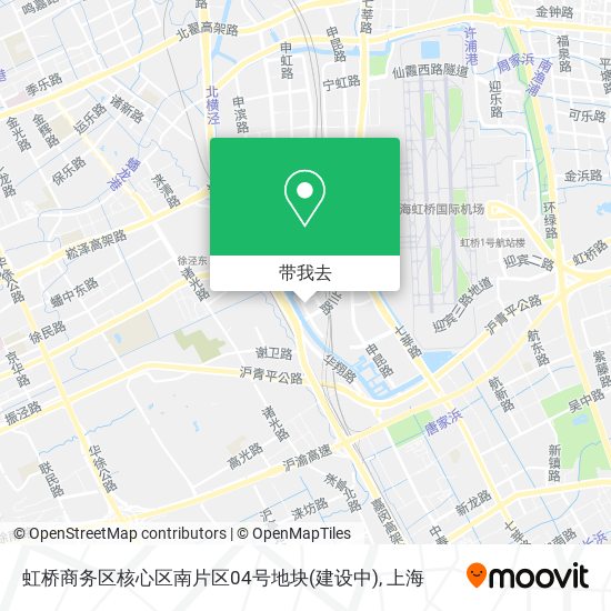 虹桥商务区核心区南片区04号地块(建设中)地图