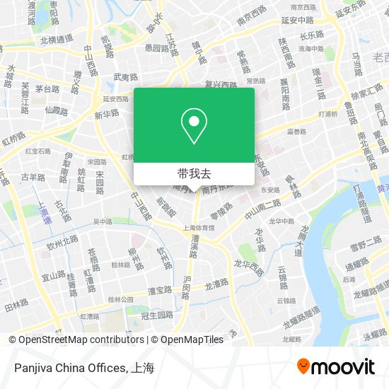 Panjiva China Offices地图