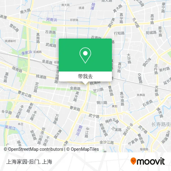 上海家园-后门地图