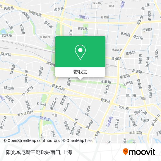 阳光威尼斯三期B块-南门地图