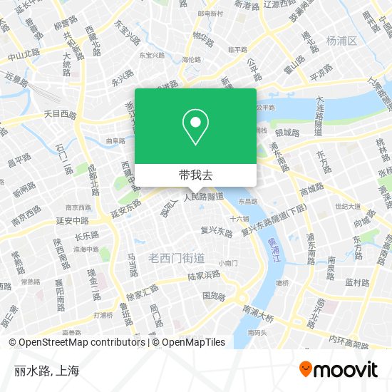 丽水路地图