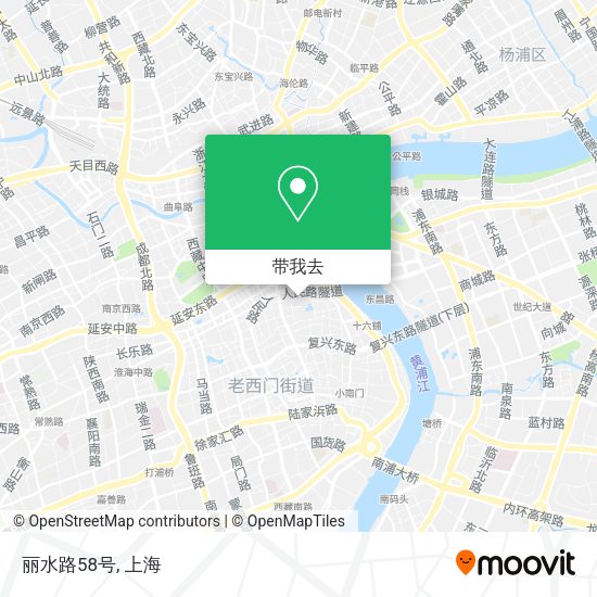 丽水路58号地图