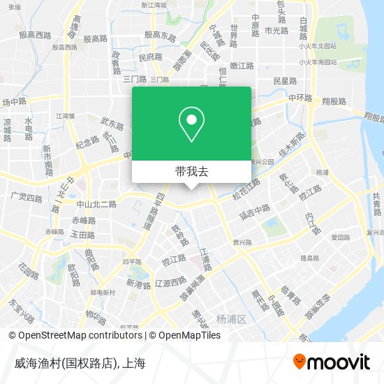 威海渔村(国权路店)地图