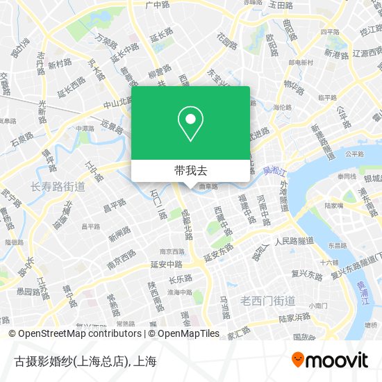古摄影婚纱(上海总店)地图