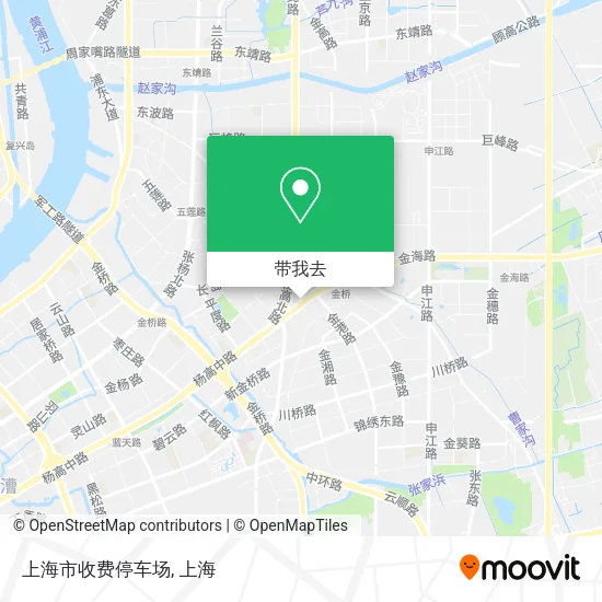 上海市收费停车场地图