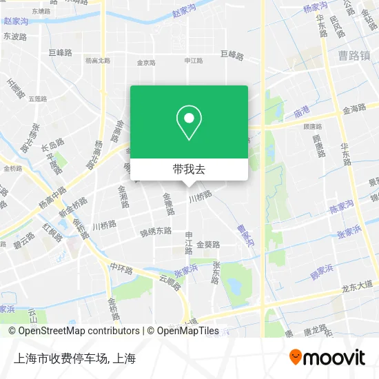 上海市收费停车场地图