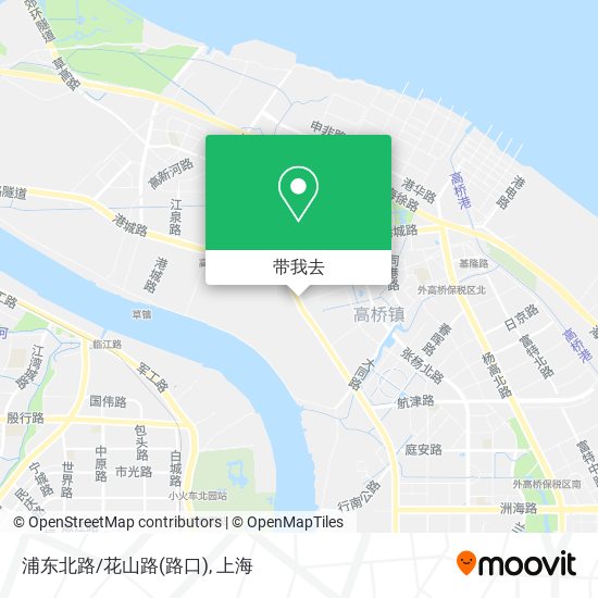 浦东北路/花山路(路口)地图
