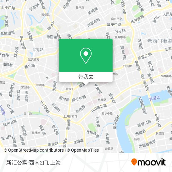 新汇公寓-西南2门地图