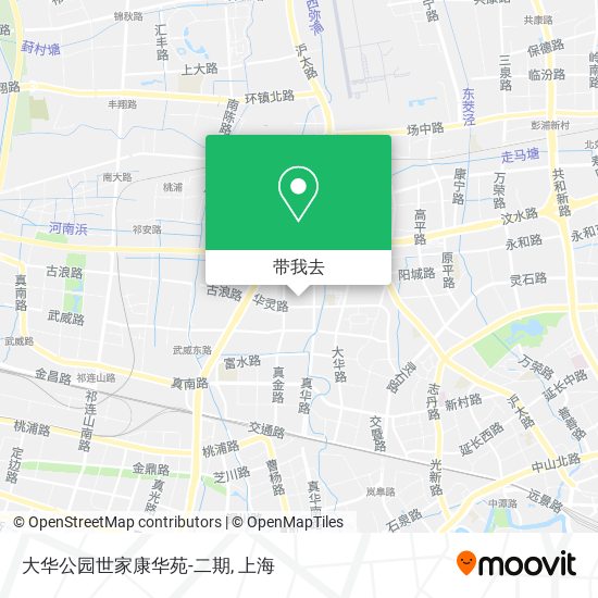 大华公园世家康华苑-二期地图