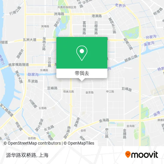 源华路双桥路地图