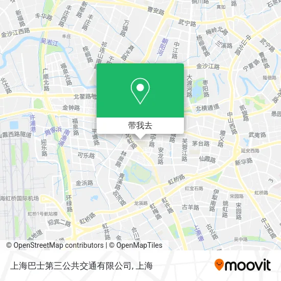 上海巴士第三公共交通有限公司地图