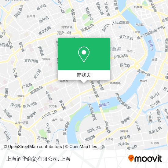 上海酒华商贸有限公司地图