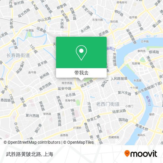 武胜路黄陂北路地图