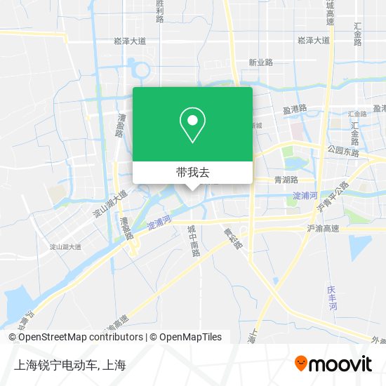 上海锐宁电动车地图