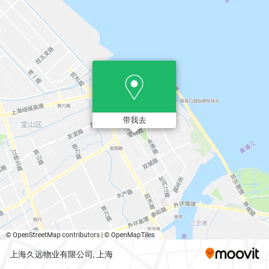 上海久远物业有限公司地图