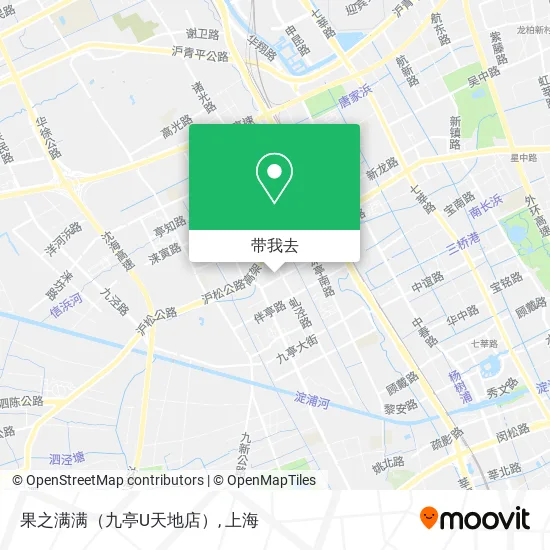 果之满满（九亭U天地店）地图