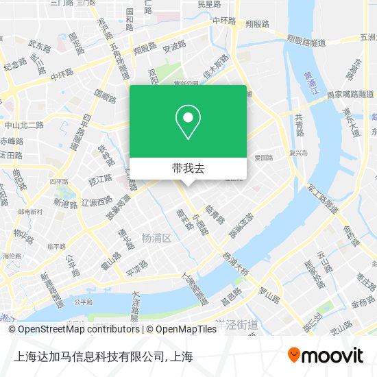 上海达加马信息科技有限公司地图