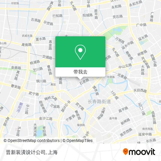 晋新装潢设计公司地图