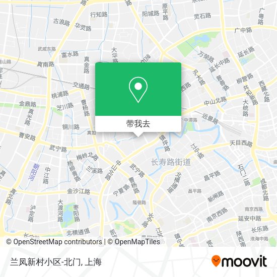 兰凤新村小区-北门地图
