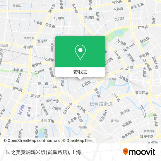 味之美黄焖鸡米饭(岚皋路店)地图