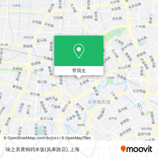 味之美黄焖鸡米饭(岚皋路店)地图