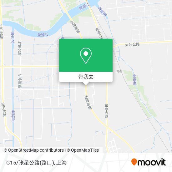 G15/张星公路(路口)地图