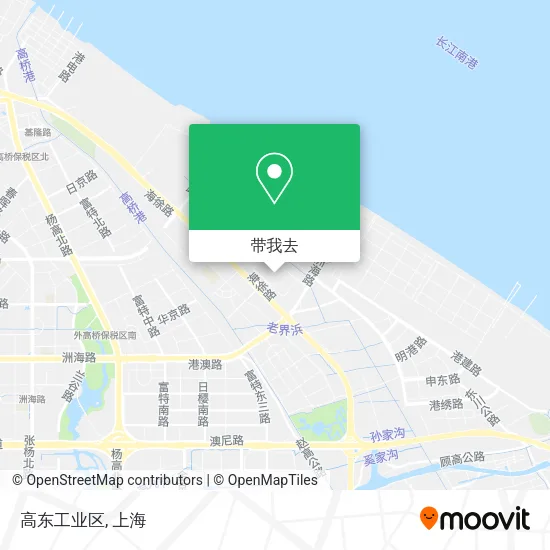 高东工业区地图