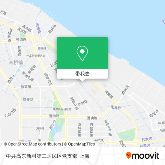 中共高东新村第二居民区党支部地图