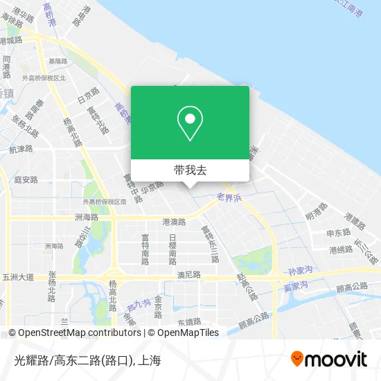 光耀路/高东二路(路口)地图