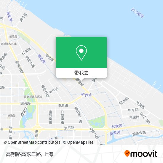 高翔路高东二路地图