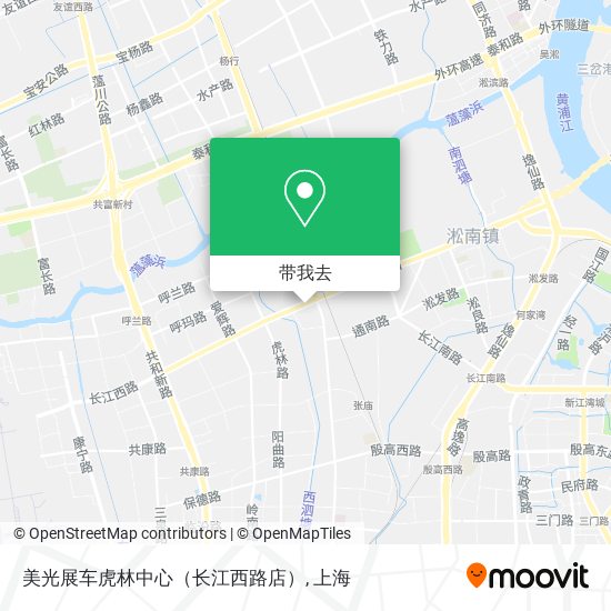 美光展车虎林中心（长江西路店）地图