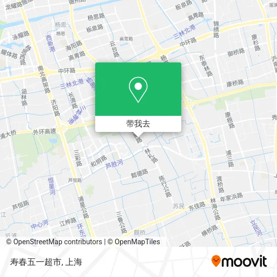 寿春五一超市地图