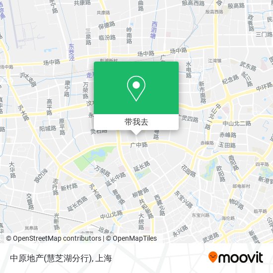 中原地产(慧芝湖分行)地图