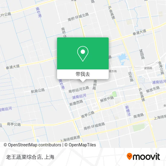 老王蔬菜综合店地图