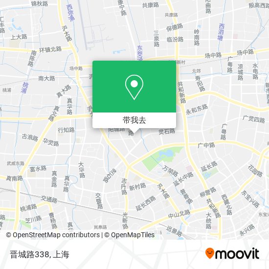 晋城路338地图