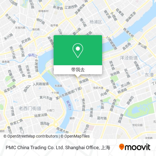 PMC China Trading Co. Ltd. Shanghai Office地图