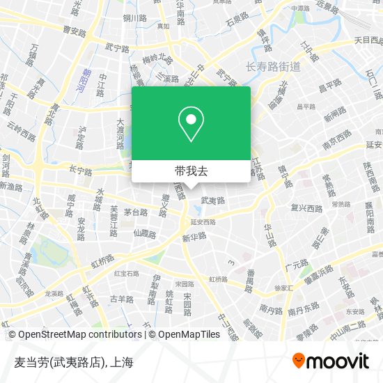 麦当劳(武夷路店)地图