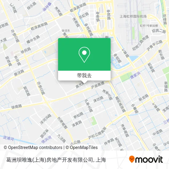 葛洲坝唯逸(上海)房地产开发有限公司地图