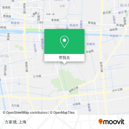 方家塘地图