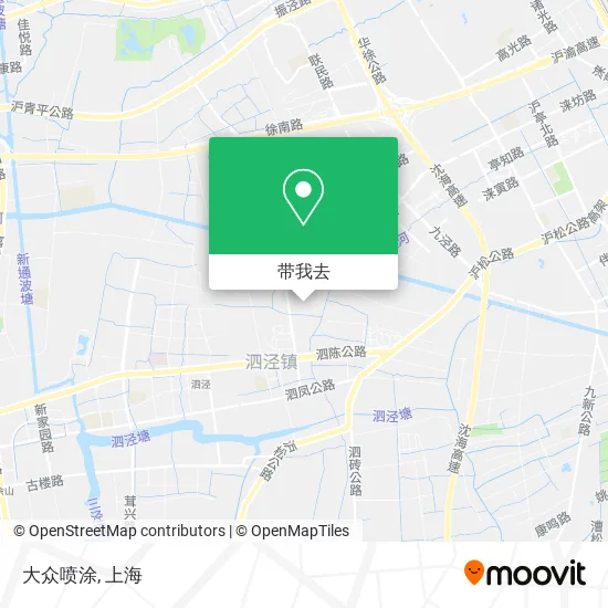 大众喷涂地图