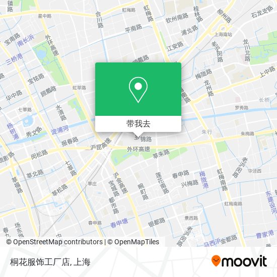 桐花服饰工厂店地图