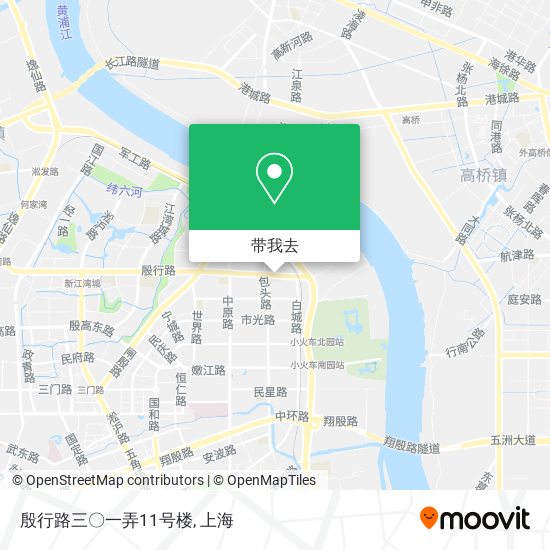 殷行路三〇一弄11号楼地图