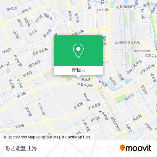彩艺造型地图