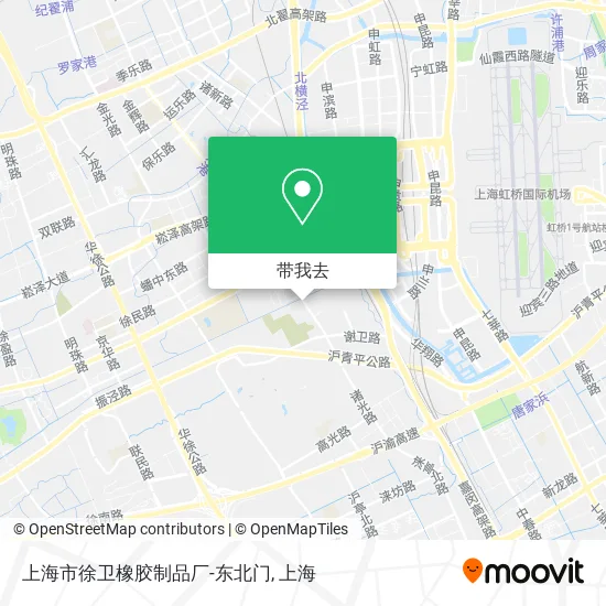 上海市徐卫橡胶制品厂-东北门地图