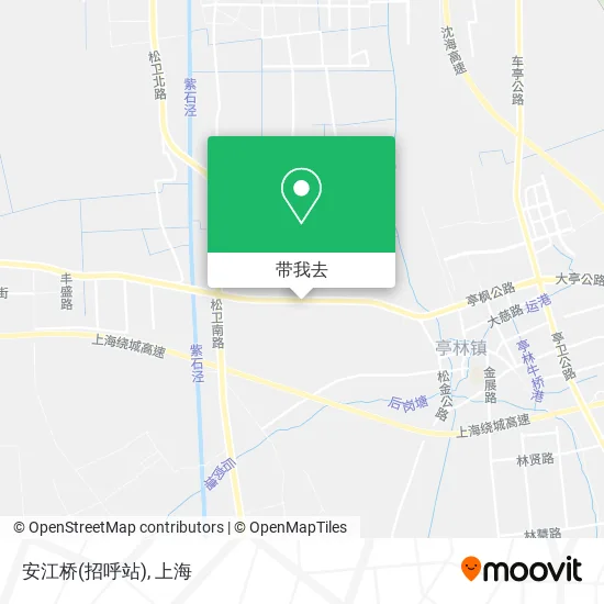 安江桥(招呼站)地图